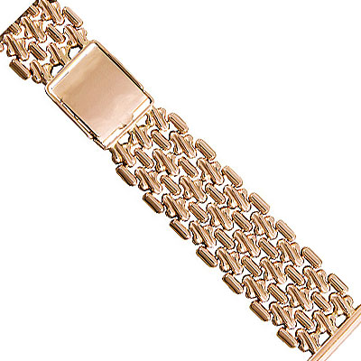 Мужской золотой браслет - ювелирные украшения магазина Oromio